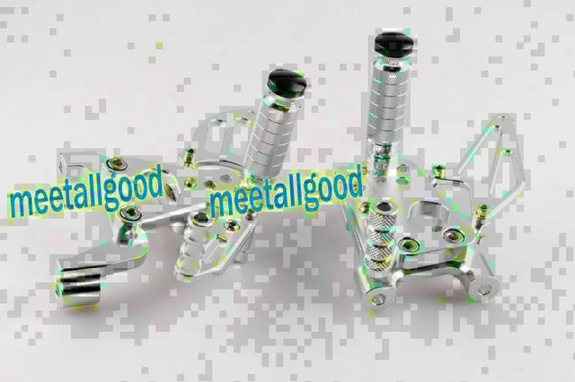 Poggiapiedi posteriore regolabile corsa argento GP Shift per DUCATI 1199