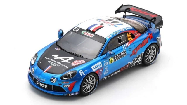 KIT MONTÉ DINACAR ALPINE A110 TROPHÉE SALOON CAR 2002 EN BOITE 1/43 AG M9