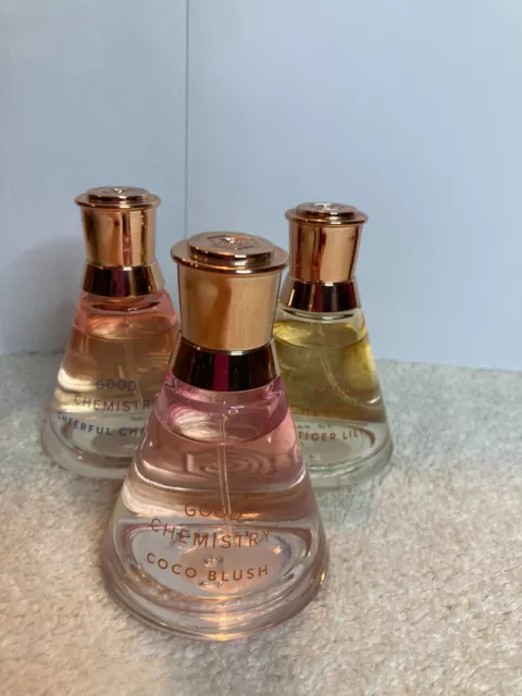 GOOD CHEMISTRY: LOT of 3: ED Perfume - Coco Blush, Cheerful Charmer & Tiger  Lily $29.99 - PicClick