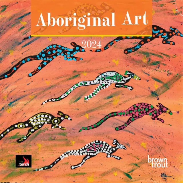 ABORIGINAL ART CALENDAR 2024 Art Month To View £10.68 PicClick UK