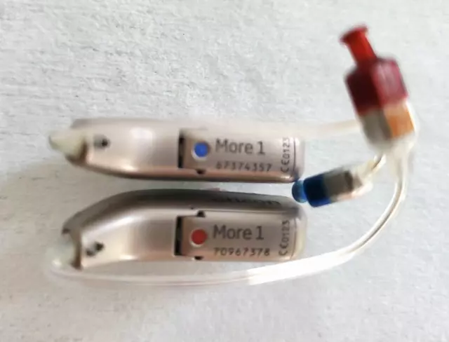 Pair_MORE 1 miniRITE Digital Hearing aids,  mild to severe hearing loss.