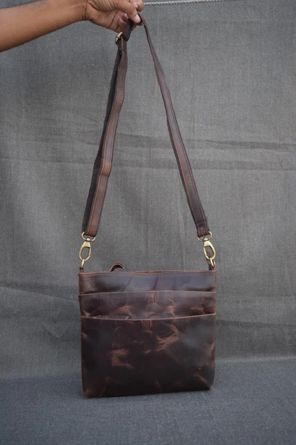Buffalo Cuir Sac Bandoulière Femmes Porte-Monnaie Cartable Sacs à Main Bride