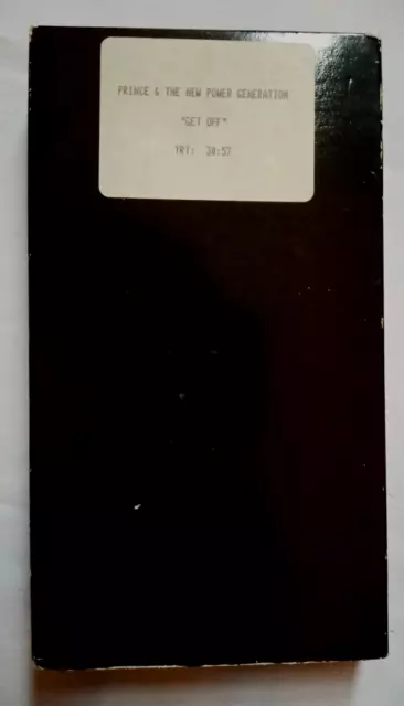 PRINCE & THE NEW POWER GENERATION "Get It Off" Promo 30 Minute VHS Tape Campaign