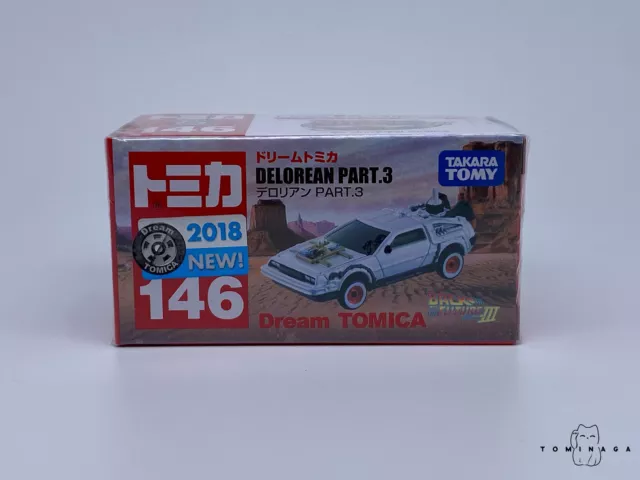TAKARA TOMY Dream TOMICA No.146 #146 Back To The Future 3 III DeLorean Part.3