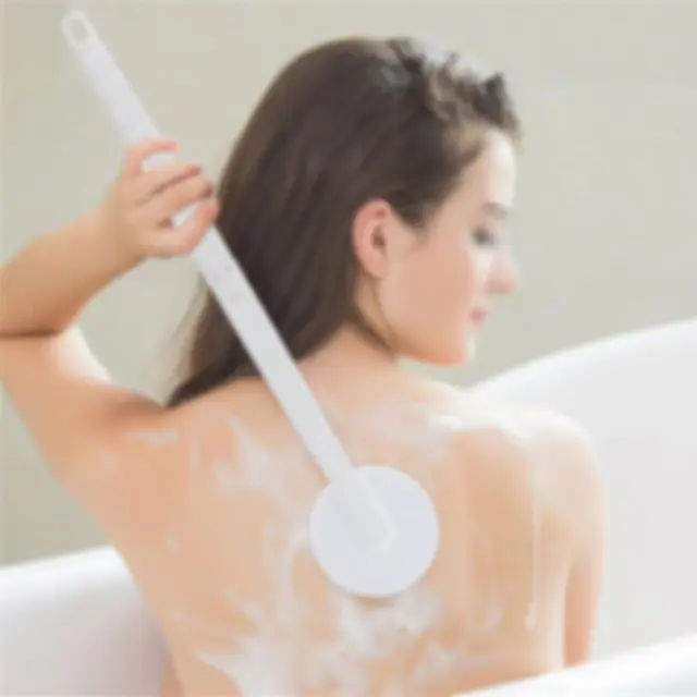 Oil Cream Applicator Shower Rubbing Brush for Legs Hard to Reach Areas Arms Bath