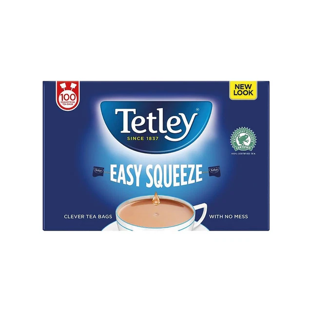Tetley Drawstring Tea Bag Pack of 100 1050A