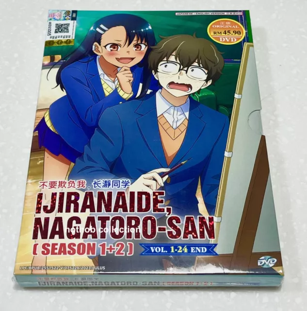 Don't Toy With Me Miss Nagatoro 2nd Attack Vol.1 CD Booklet Japan Blu-ray