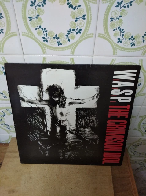 W.A.S.P. Wasp T Shirt Crimson Idol Tour Band Logo Nuovo Ufficiale Uomo Nero Size S