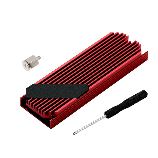 Dissipatore di calore a stato solido dissipatore di calore in metallo radiatore in metallo rosso