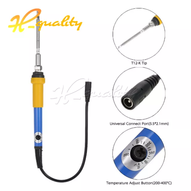 1Set T12 DC 12-24V 75W Mini Electric Soldering Iron With regulator With Tip