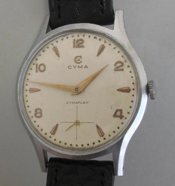 ANTIGUO RELOJ SUIZO de Pulsera Decada Funciona EUR