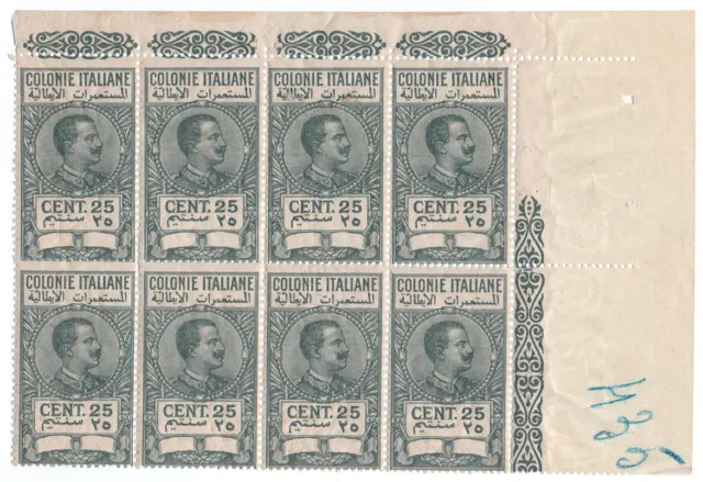 (I.B) Italy (Libya) Revenue : Marca da Bollo 25c (1923)