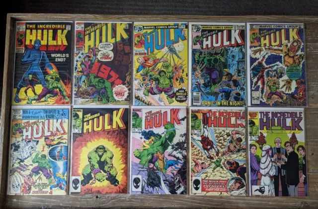 Incredible Hulk - Volume 1 Issues (Marvel Comics, 1969 - 1989)