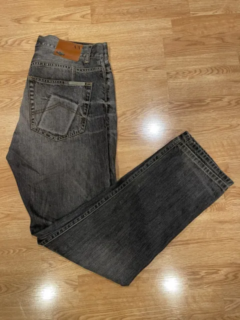 Armani Exchange Mens Dark Gray Jeans