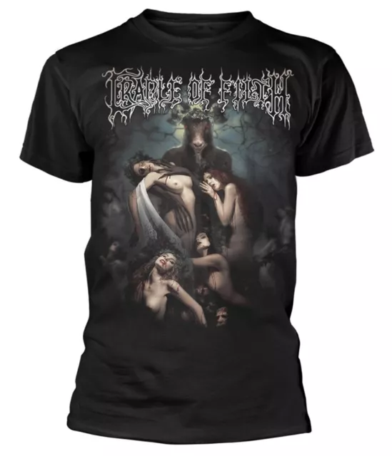 Cradle Of Filth Hammer Of The Witches Black T-Shirt NEW OFFICIAL