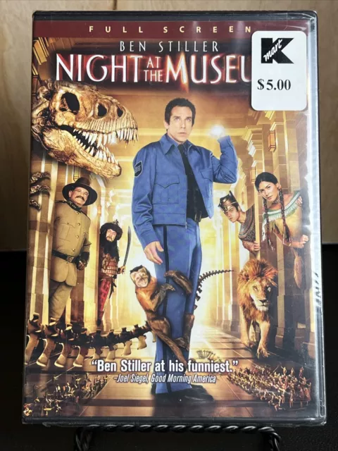 Night at the Museum (DVD, 2007, Full Frame) Sealed. New 🇺🇲 BUY 2 GET 1 FREE 🌎