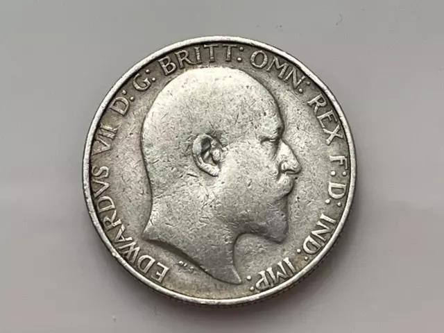 United Kingdom Edward VII Silver Coin 1903 Florin