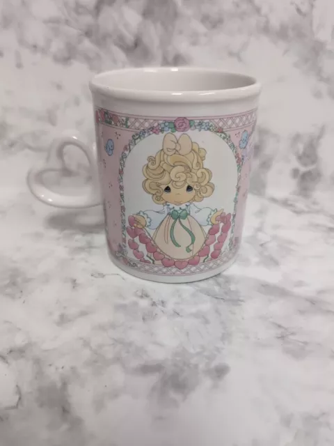 PRECIOUS MOMENTS Coffee CUP MUG 1996 You Have Touched So Many Hearts •Enesco