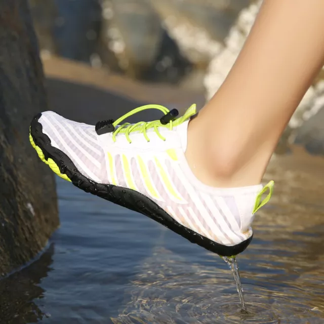 Water Shoes Mens Skin Socks Aqua Surf Beach Swim Barefoot Quick-Dry Sneakers 2