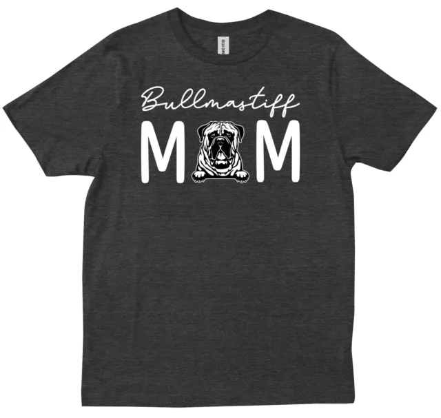 Dog Mom Lover Fur Mama Bullmastiff Cute Gift For Her T-shirt