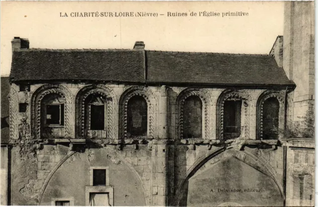 CPA AK La CHARITÉ-sur-LOIRE Ruins of the Early Church (420904)