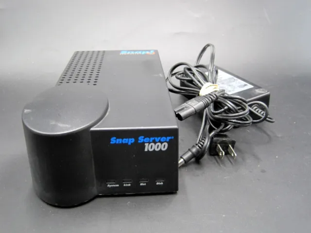 Vintage Quantum Snap Server 1000 NAS System 40GB W/Power Supply