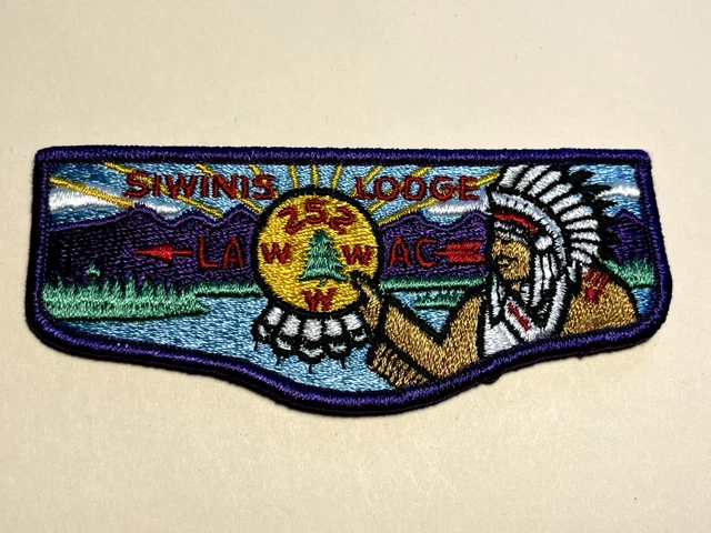 Boy Scouts - OA - Siwinis Lodge 252 Flap Patch