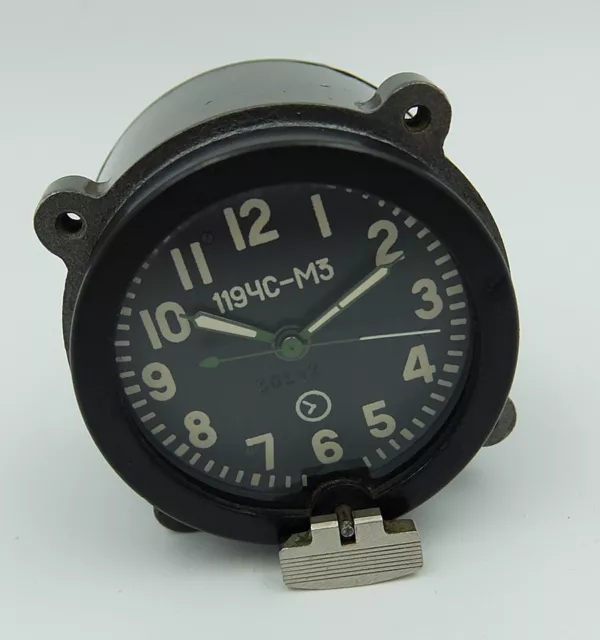 119 ChS-M3 USSR Russian Soviet Military Tank Clock #36142