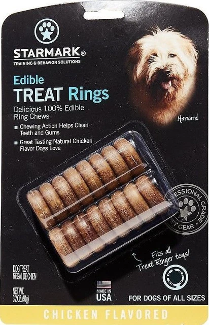 Starmark Comestible Tratar Anillos Pollo Sabor, 1 Count