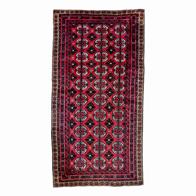 Antique Hand-knotted Exquisite Stunning Oriental Rug 3’ 3” x 6’ 5” (INV6406)