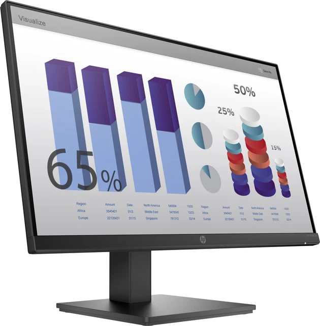 HP P24q G4 60,45cm (23,8") QHD Office IPS Monitor 16:9 VGA/HDMI Pivot