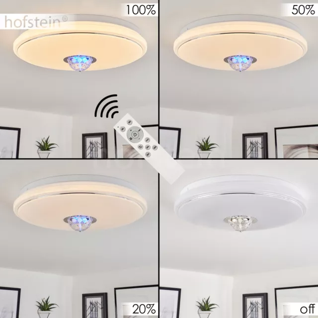 LED RGB Farbwechsler Decken Lampe Flur Wohn Zimmer Leuchte dimmbar Fernbedienung 2