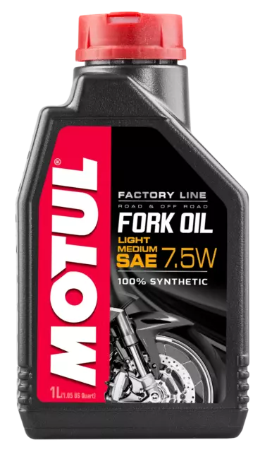 1L Motul Fork Oil Factory Line Light/Medium 7.5W Öl 7.5W Motorrad Gabelöl |