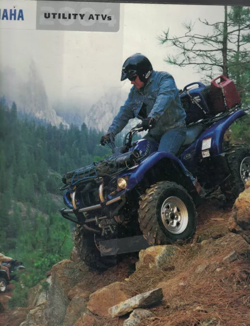 Yamaha Utility ATVs 2003 ad booklet All-Terrain Vehicles