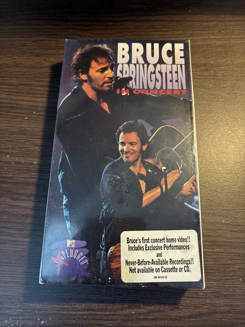 ブルース・スプリングスティーン LIVE IN UNPLUGGED VHS ブルース・スプリングスティーン LIVE IN UNPLUGGED VHS