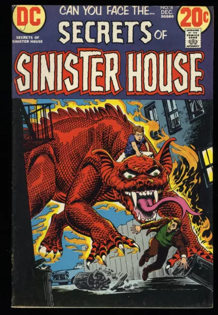 Secrets of Sinister House #8 VF 8.0 DC Bronze Age Horror! DC Comics 1972