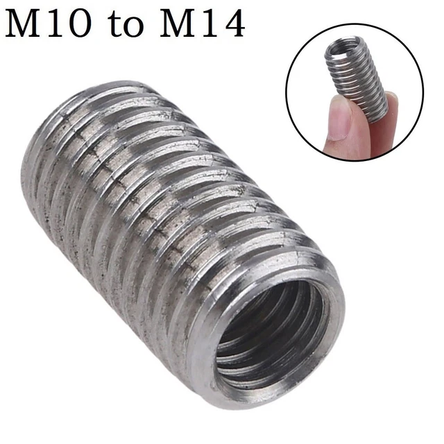 1PCS M10-M14 Adapter Angle Grinder Polisher Thread Drill Bit Interface Converter