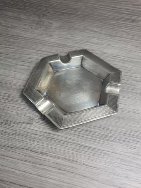 WN LTD SOLID Silver Ashtray 44 GRAMS BIRMINGHAM Assay 1934