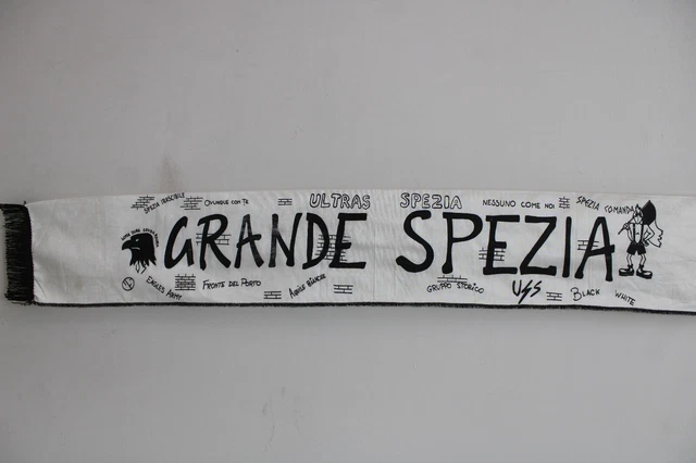 Écharpe De Supporter Ultra Spezia – Grande écharpe, Occasion, Comme Sur Photo