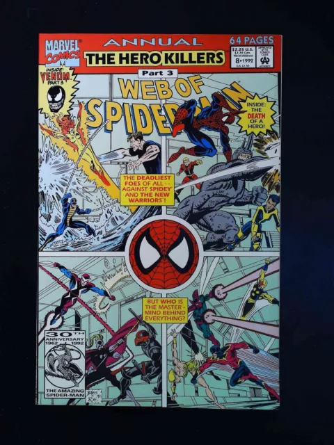 Web Of Spider-Man Annual  #8  Marvel Comics 1992 Vf/Nm