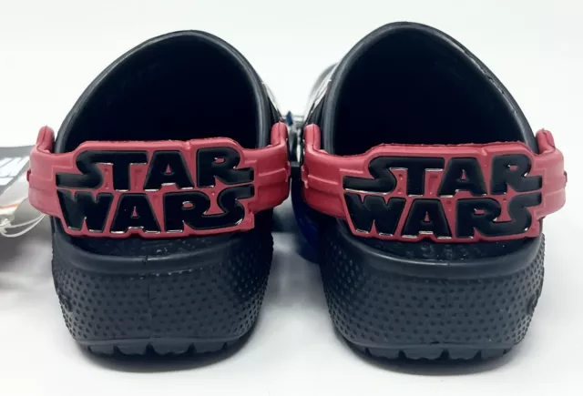 Crocs Kids Star Wars Darth Vader Light Up Clog  Toddler Size 7, 8 NEW 3