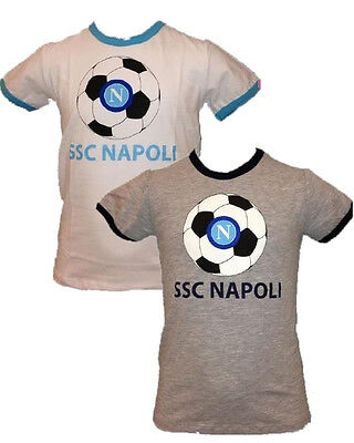T-shirt prima infanzia neonato bimbi Pallone Napoli calcio *16249