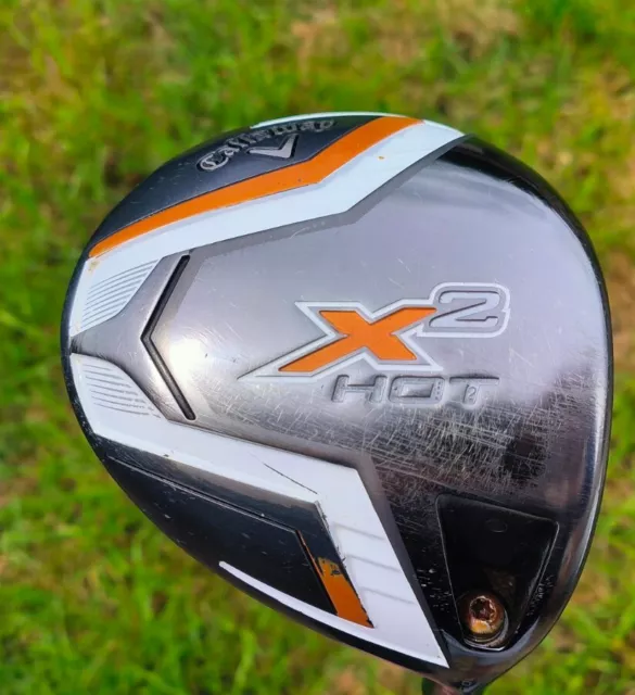 Callaway X2 Hot 10.5° Driver - A Flex Aldila ATX55 Shaft - RH - See Description