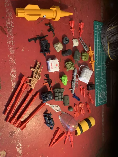 ACTION FORCE GI JOE Job Lot Original Accessories   Pls Read DESC.