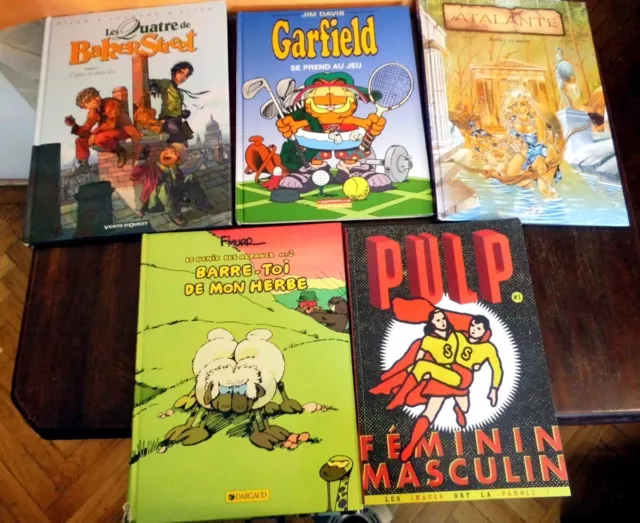 Lot De 5 Livres Bd ( Details Dans Le Descriptif )