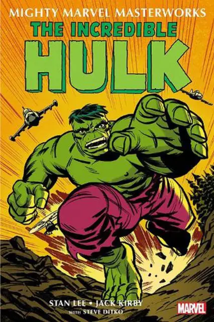 Mighty Marvel Masterworks: The Incredible Hulk Vol. 1 by Stan Lee (English) Pape