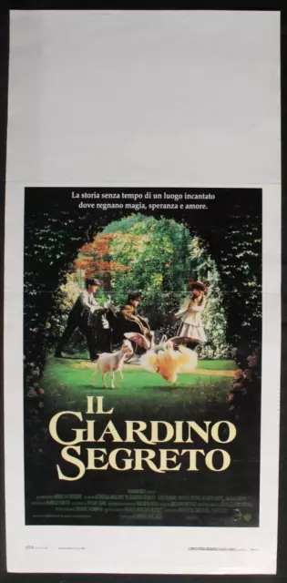 IL GIARDINO SEGRETO - Holland - Prowse, Maberly - LOCANDINA ORIGINALE 1993