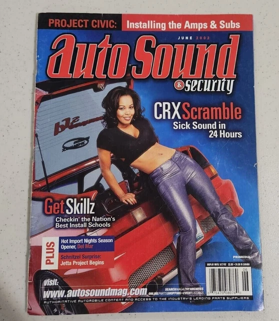 AUTO SOUND & Security Magazine June 2002 Old School 14.95 PicClick