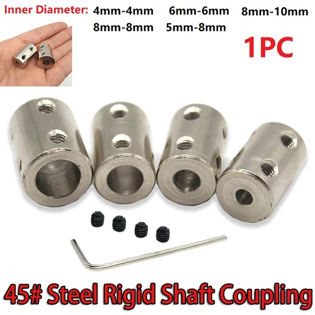 Manchon De Raccordement Moteur – Coupleur Rigide En Aluminium 4mm à 5mm