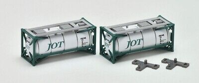 Tomix 3127 Private ISO20ft Tank Container (Japan Oil Transportation Green 2pcs)